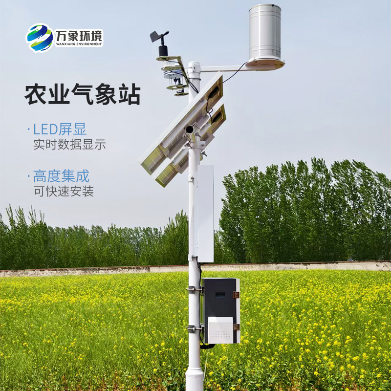 農業氣象綜合監測站，竟然可以幫助多種種植業監測氣象條件